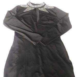 Black Dressy Body Con Dress